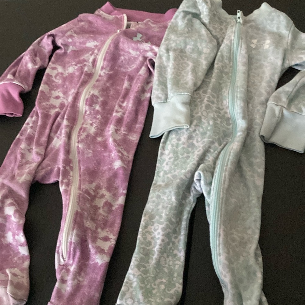 Pink and blue pjs